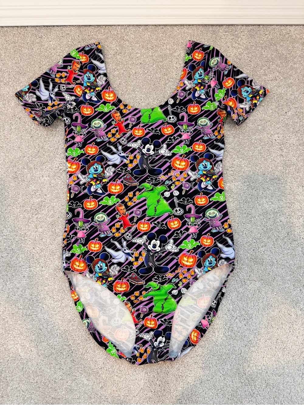 Raising Wilds NBC Mickey Halloween Adult Leotard, size Small